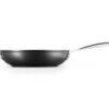 Le Creuset Toughened Deep Frying Pan with Helper Handle 26cm Black - Image 3