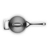 Le Creuset Non-Stick Saucepan with Glass Lid & Helper Handle 16cm Black - Image 3