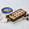 Le Creuset Bakeware Rectangular Fluted Tart Tin 35 x 13 cm Black - Image 2