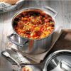 Le Creuset 3-ply Stainless Steel Deep Casserole 18cm 2.3L - Image 2
