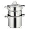 Le Creuset 3-ply Stainless Steel Pasta Pot 20cm 5L - Image 2
