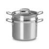 Le Creuset 3-ply Stainless Steel Pasta Pot 20cm 5L