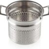 Le Creuset 3-ply Stainless Steel Pasta Pot 20cm 5L - Image 4