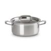 Le Creuset 3-ply Stainless Steel Casserole with Lid 24cm 5.3L