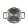 Le Creuset 3-ply Stainless Steel Casserole with Lid 24cm 5.3L - Image 3