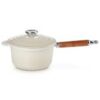 Le Creuset Cast Iron Wooden Handle Saucepan 18cm 1.8L - Image 4