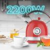 Thermosense 420 Vintage Light Red Kettle - Image 2