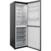 Indesit Total No Frost Fridge Freezer Black - Image 2