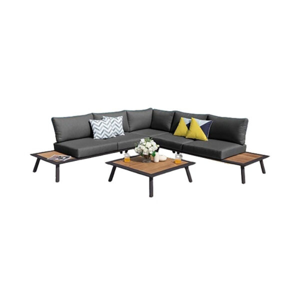 Haiti Corner Sofa Set Grey