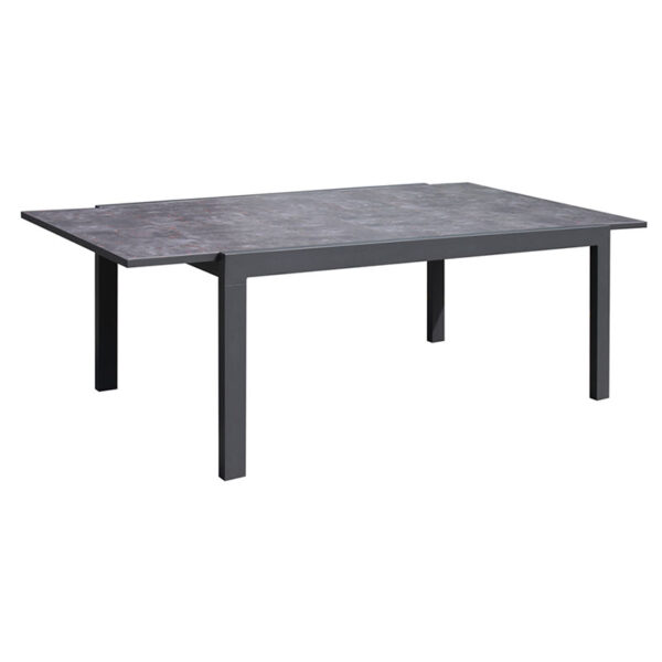 Aluminium Extendable Table Grey