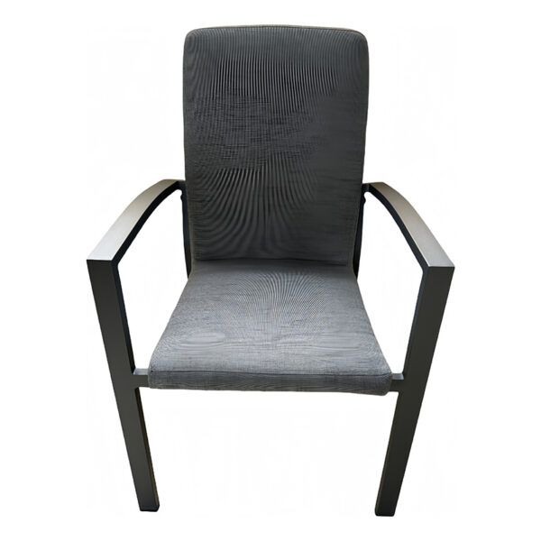 Padded Chair Grey