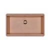 Foster Sink Milanello Copper UM S/Steel 79 x 46 cm 8100602 Black Grid Milanello