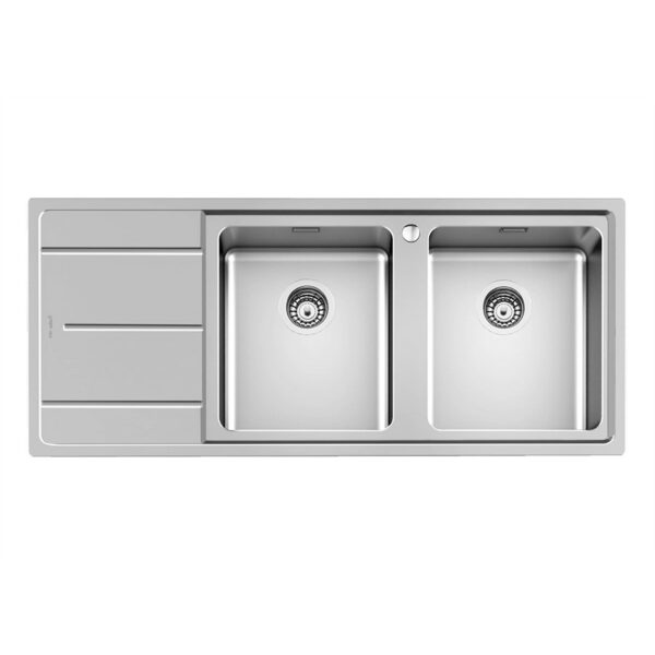 Foster Sink Evo Stndrd(8mm Edge) St/St 116 x 50 cm