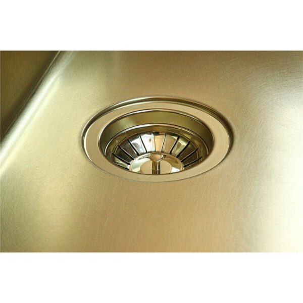 Foster Sink Vintage Gold UM St/St 40x40 - Image 2