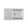Foster Sink Evo Stndrd (8mm Edge) St/St 86 x 50 cm