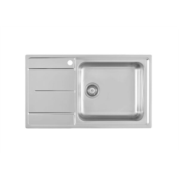 Foster Sink Evo Stndrd (8mm Edge) St/St 86 x 50 cm