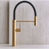 Foster Mixer Tap Flexible Head Skin Gold - Image 2