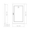 Foster HDPE+Black Twin Chopping Board - Image 2