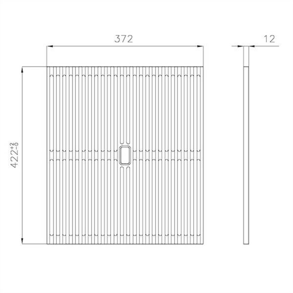 Foster Milanello Black Grid For Sinks - Image 2