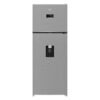 Beko Fridge Freezer Top Mounted Inox