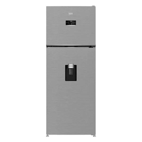 Beko Fridge Freezer Top Mounted Inox