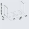 Falmec Hood Light Island Black 180 cm - Image 2