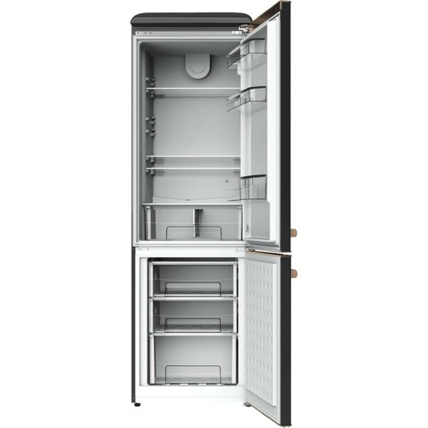 Cecotec Retro combi fridge Black 300L - Image 3