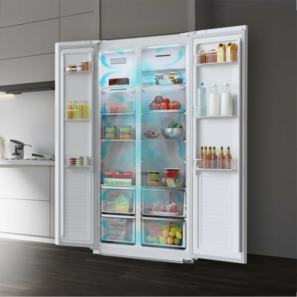 Cecotec Retro combi fridge Black 300L - Image 5