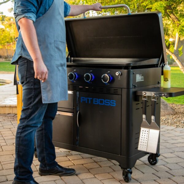 Pit Boss 5-Burner Ultimate Plancha+Cart - Image 7