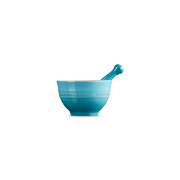 Le Creuset Mortar & Pestle Teal 300 ml - Image 2