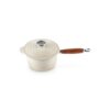Le Creuset Saucepan Wood Meringue 18 cm Wood Handle - Image 2