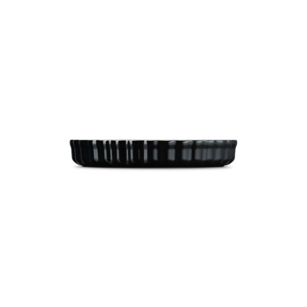 Le Creuset Flan Dish Black Onyx 28 cm Fluted - Image 2