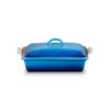 Le Creuset Gratin Rect Dish Az.Blue 33cm