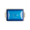 Le Creuset Gratin Rect Dish Az.Blue 33cm - Image 4