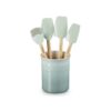 Le Creuset Utensil Jar+4 Utensils S/Salt