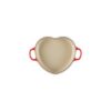 Le Creuset Heart Shape Dish Cerise 20 cm - Image 3