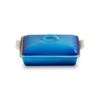 Le Creuset Gratin Rect Dish Az.Blue 33cm - Image 2