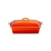 Le Creuset Rect. Dish w/Lid Cerise 33 cm - Image 5