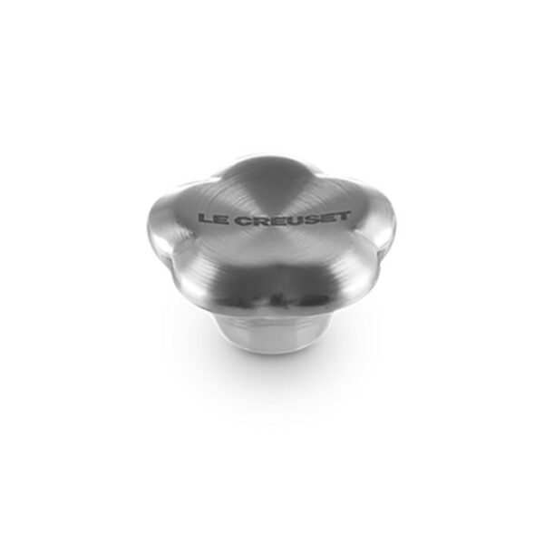 Le Creuset Sign Flower Knob S/Steel 45mm