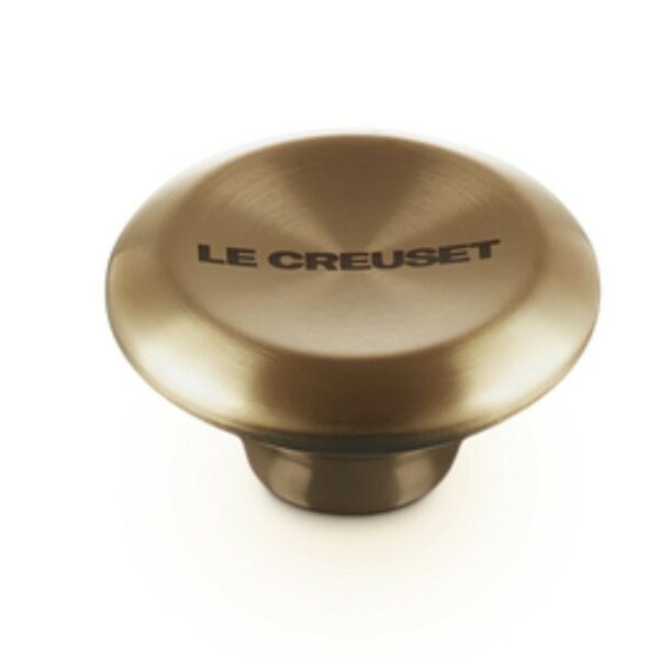 Le Creuset Light Gold Heart Knob 47 mm