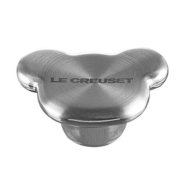 Le Creuset Bear Knob Satin/Steel 50 mm