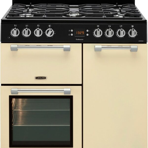 Leisure 90cm Dual Fuel RangeCooker Cream