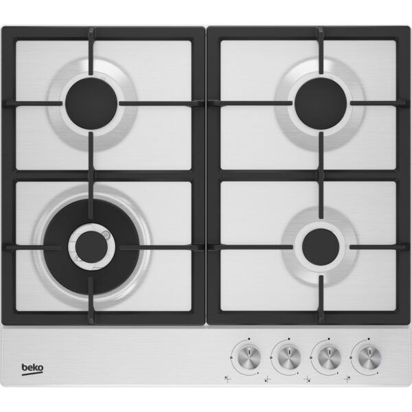 Beko Hob Gas 4 Burners White