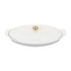 Le Creuset Heritage Fish Baker Wht 34cm