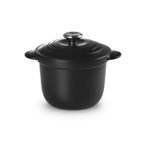 Le Creuset Rd. Cocotte Matt Black 18 cm