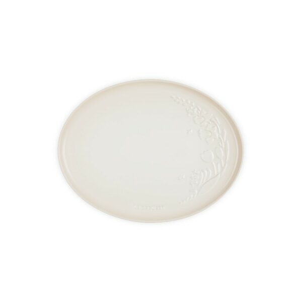 Le Creuset Oval Service Platter Meringue
