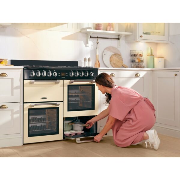Leisure 100 cm Gas Range Cooker Cream - Image 10