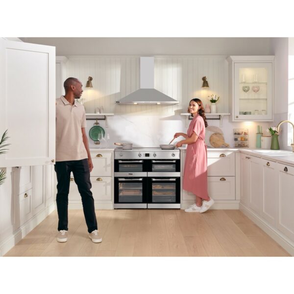 Leisure 100 cm Electric Range Cooker S/S - Image 2