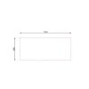 Asil 2 Bowl Sink 116 x 52 cm Left Drain Flush Mount - Image 2