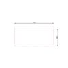 Asil 2 Bowls Sink 116 x 52 cm Right Drain Flush Mount - Image 2